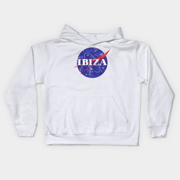 Nasa Parody: Ibiza Kids Hoodie by EliseDesigns